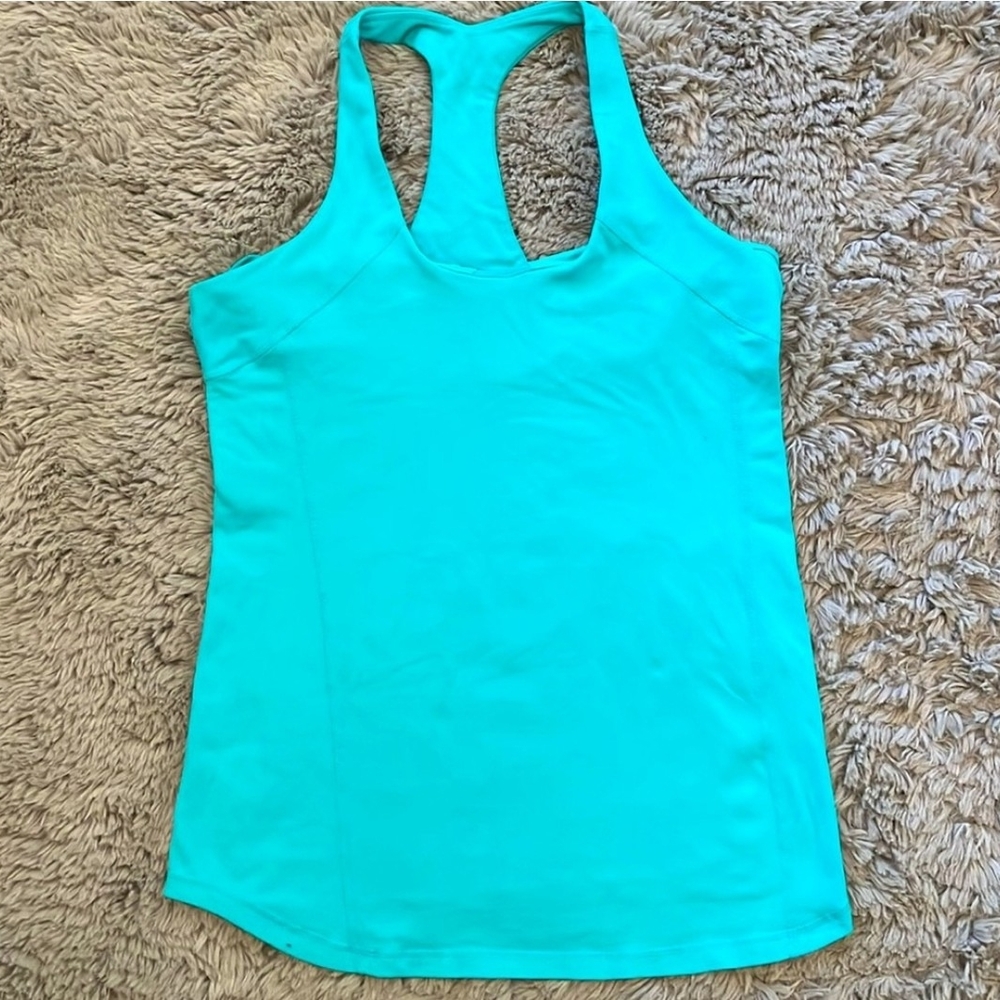Lululemon Racerback Tank Top With Built-In Bra